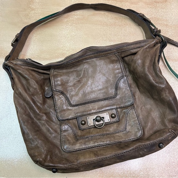 Frye Brown Vintage Shoulder Bag - Picture 10 of 14